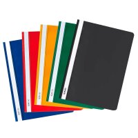 herlitz Schnellhefter Kunststoff farbsortiert DIN A4, 10 St.