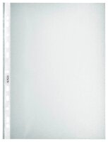 herlitz Prospekthüllen DIN A4 transparent genarbt...