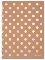 herlitz Collegeblock Pure Glam kariert DIN A4 mit Rand, 1...
