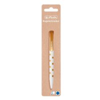 herlitz Kugelschreiber Pure Glam weiß mit goldenen...