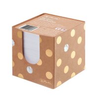 herlitz Zettelbox Pure Glam braun inkl. 700 Notizzettel,...