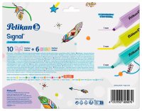 Pelikan Signal Textmarker farbsortiert, 16 St.