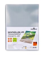 DURABLE Sichthüllen STANDARD DIN A4 transparent...