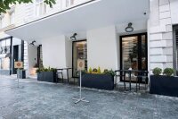 DURABLE Infoständer INFO STAND OUTDOOR silber DIN A3 63,8 x 63,8 x 142,0 cm, 1 St.