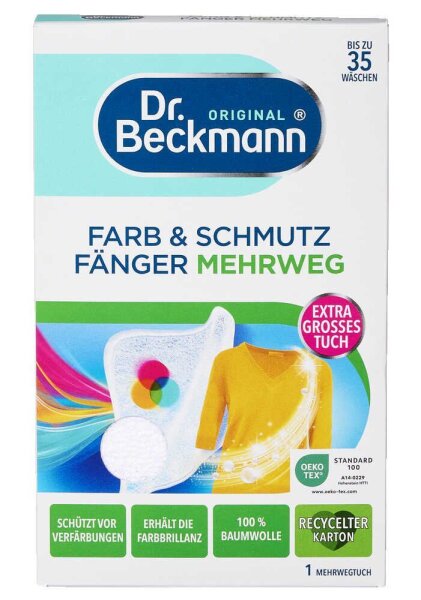Dr.Beckmann Farb- und Schmutzfangtücher MEHRWEG weiß  ( 5510947007 )