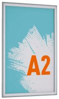 DURABLE  Klapprahmen silber 48,0 x 65,0 cm, 1 St.