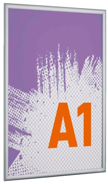 DURABLE  Klapprahmen silber 66,0 x 90,0 cm, 1 St.