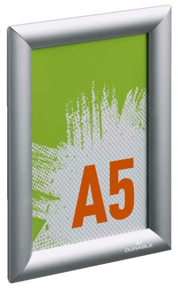 DURABLE  Klapprahmen silber 22,3 x 16,0 cm, 1 St.