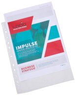 DURABLE Prospekthüllen PREMIUM Recycling DIN A4...