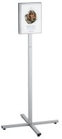 DURABLE Infoständer INFO STAND OUTDOOR silber DIN A4...