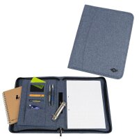WEDO Ringbuchmappe Denim Kunstfaser DIN A4 blau