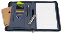 WEDO Ringbuchmappe Denim Kunstfaser DIN A4 blau