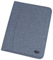 WEDO Konferenzmappe Denim Kunstfaser DIN A4 blau