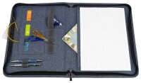 WEDO Konferenzmappe Denim Kunstfaser DIN A4 blau