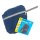 WEDO Rucksack Kunstfaser blau 12-13 l