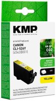 KMP  gelb Druckerpatrone kompatibel zu Canon CLI-526 Y
