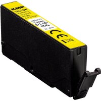KMP  gelb Druckerpatrone kompatibel zu Canon CLI-581 Y XXL