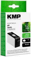 KMP  schwarz Druckerpatrone kompatibel zu HP 364XL (CN684EE)