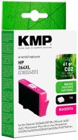 KMP  magenta Druckerpatrone kompatibel zu HP 364XL (CB324EE)