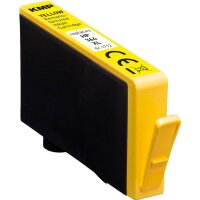 KMP  gelb Druckerpatrone kompatibel zu HP 364XL (CB325EE)