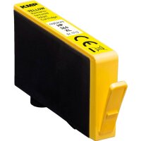 KMP  gelb Druckerpatrone kompatibel zu HP 364XL (CB325EE)