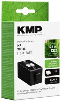 KMP  schwarz Druckerpatrone kompatibel zu HP 903XL (T6M15AE)