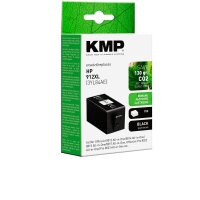 KMP  schwarz Druckerpatrone kompatibel zu HP 912XL (3YL84AE)