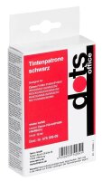 dots  schwarz Druckerpatrone kompatibel zu Canon PGI-525 BK