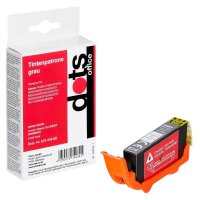 dots  grau Druckerpatrone kompatibel zu Canon CLI-526 GY