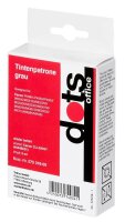 dots  grau Druckerpatrone kompatibel zu Canon CLI-526 GY