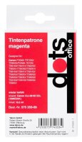 dots  magenta Druckerpatrone kompatibel zu Canon CLI-581 M XXL