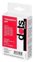 dots  gelb Druckerpatrone kompatibel zu Canon CLI-581 Y XXL