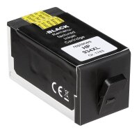 dots  schwarz Druckerpatrone kompatibel zu HP 934XL (C2P23AE)