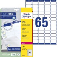 AVERY Zweckform Adressetiketten L7651-25 weiß 38,1...