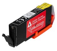 dots  schwarz Druckerpatrone kompatibel zu Canon CLI-551 XL BK