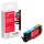 dots  cyan Druckerpatrone kompatibel zu Canon CLI-551 XL C