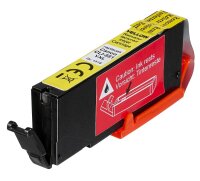 dots  gelb Druckerpatrone kompatibel zu Canon CLI-551 XL Y