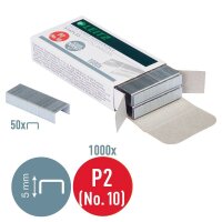 LEITZ Heftklammern 5577 No.10, 1.000 St.