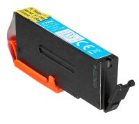 dots  cyan Druckerpatrone kompatibel zu Canon CLI-571 XL C