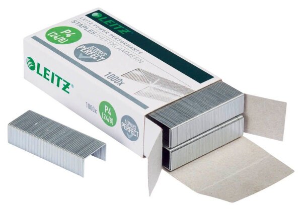 LEITZ Heftklammern 5571 24/8, 1.000 St.