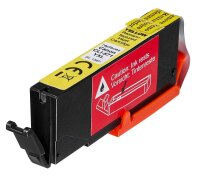 dots  gelb Druckerpatrone kompatibel zu Canon CLI-571 XL Y
