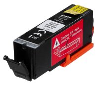 dots  schwarz Druckerpatrone kompatibel zu Canon PGI-580XXL PGBK