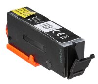 dots  schwarz Druckerpatrone kompatibel zu Canon PGI-580XXL PGBK