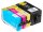 dots  schwarz, cyan, magenta, gelb Druckerpatronen kompatibel zu HP 920XL (C2N92AE), 4er-Set