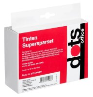 dots  schwarz, cyan, magenta, gelb Druckerpatronen...