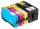 dots  schwarz, cyan, magenta, gelb Druckerpatronen kompatibel zu HP 934XL/935XL (X4E14AE), 4er-Set
