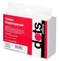 dots  schwarz, cyan, magenta, gelb Druckerpatronen kompatibel zu HP 912XL (3YP34AE), 4er-Set