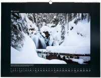 KUNTH Monats-Wandkalender Wildnis Deutschland 2026, 1 St.