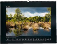 KUNTH Monats-Wandkalender Wildnis Deutschland 2026, 1 St.