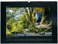 KUNTH Monats-Wandkalender Wildnis Deutschland 2026, 1 St.